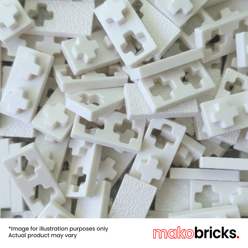 Classic Twin White 100pcs - MAKOBRICKS - Building Bricks