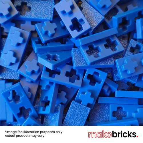 Classic Twin Blue 100pcs - MAKOBRICKS - Building Bricks