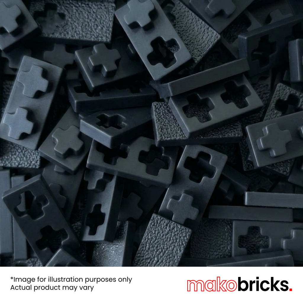 Classic Twin Black 100pcs - MAKOBRICKS - Building Bricks